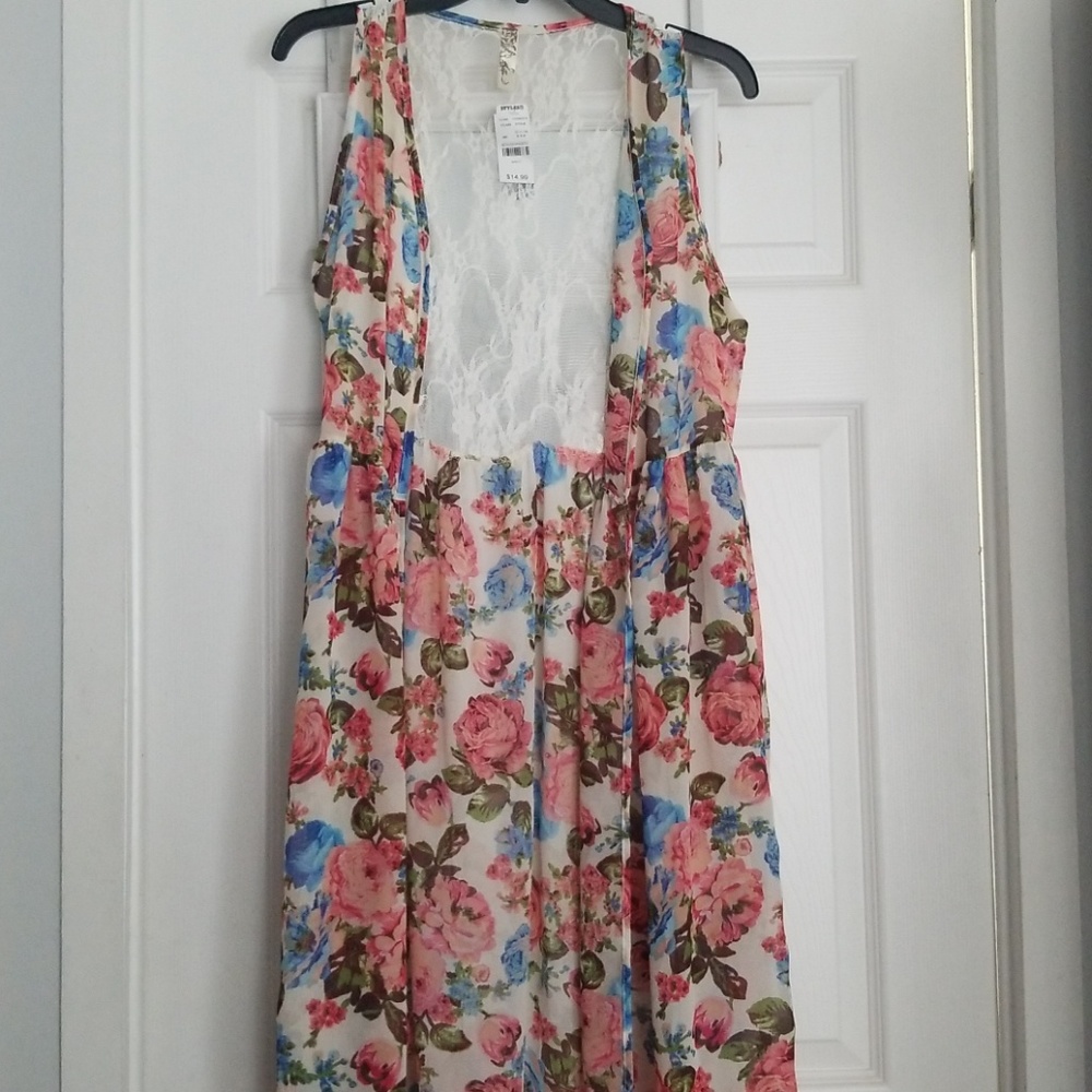 Floral duster